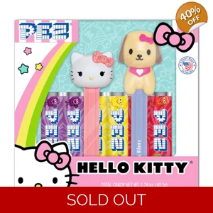 PEZ Hello Kitty Gift Set - Candy Sweets Dispensers Twin Pack Box 49.3g